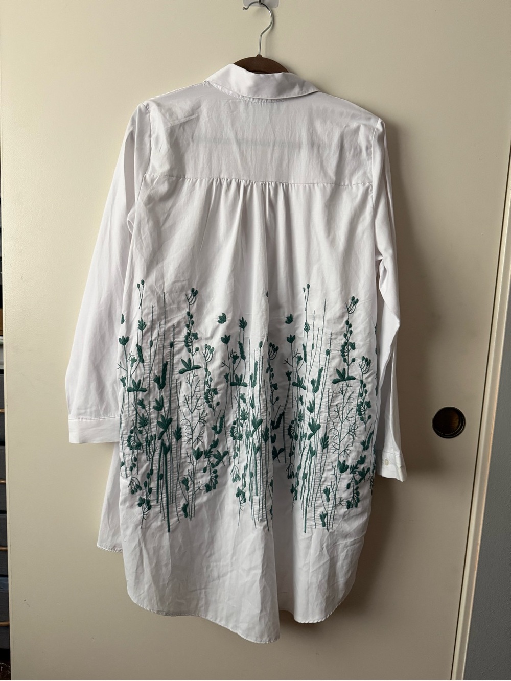 Refka tunic dress embroidered